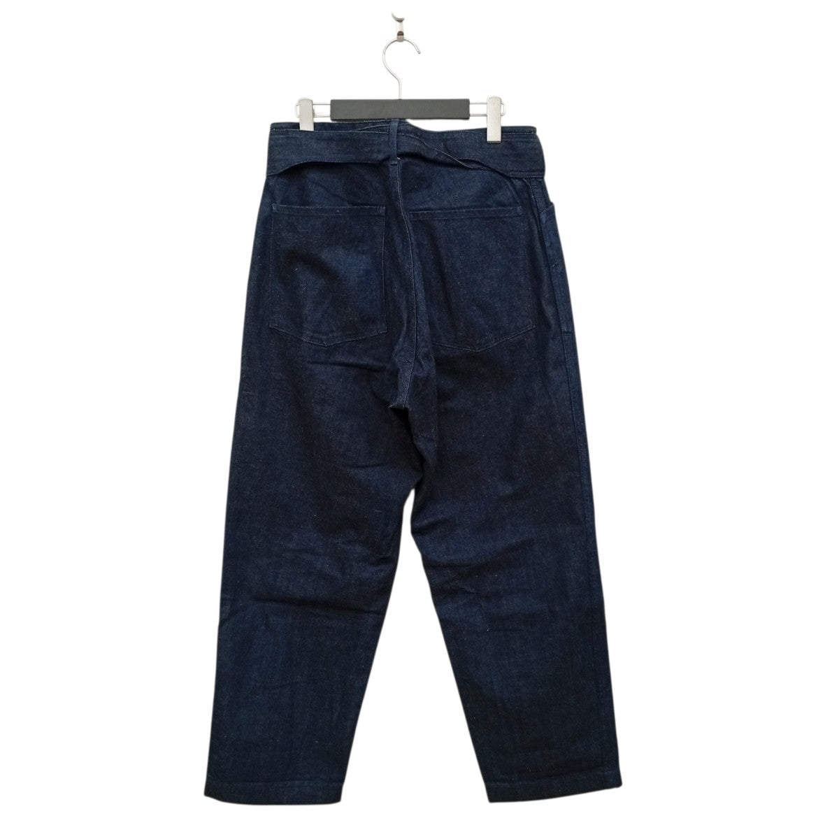 COMOLI BELTED DENIM PANTSデニムパンツ101-03004 古着・中古-2枚目のアイテム画像