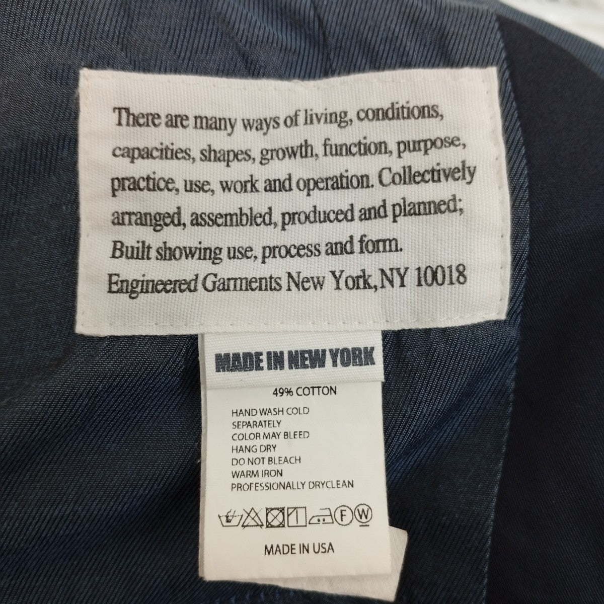 Engineered Garments ベッドフォードジャケット 古着・中古-7枚目のアイテム画像