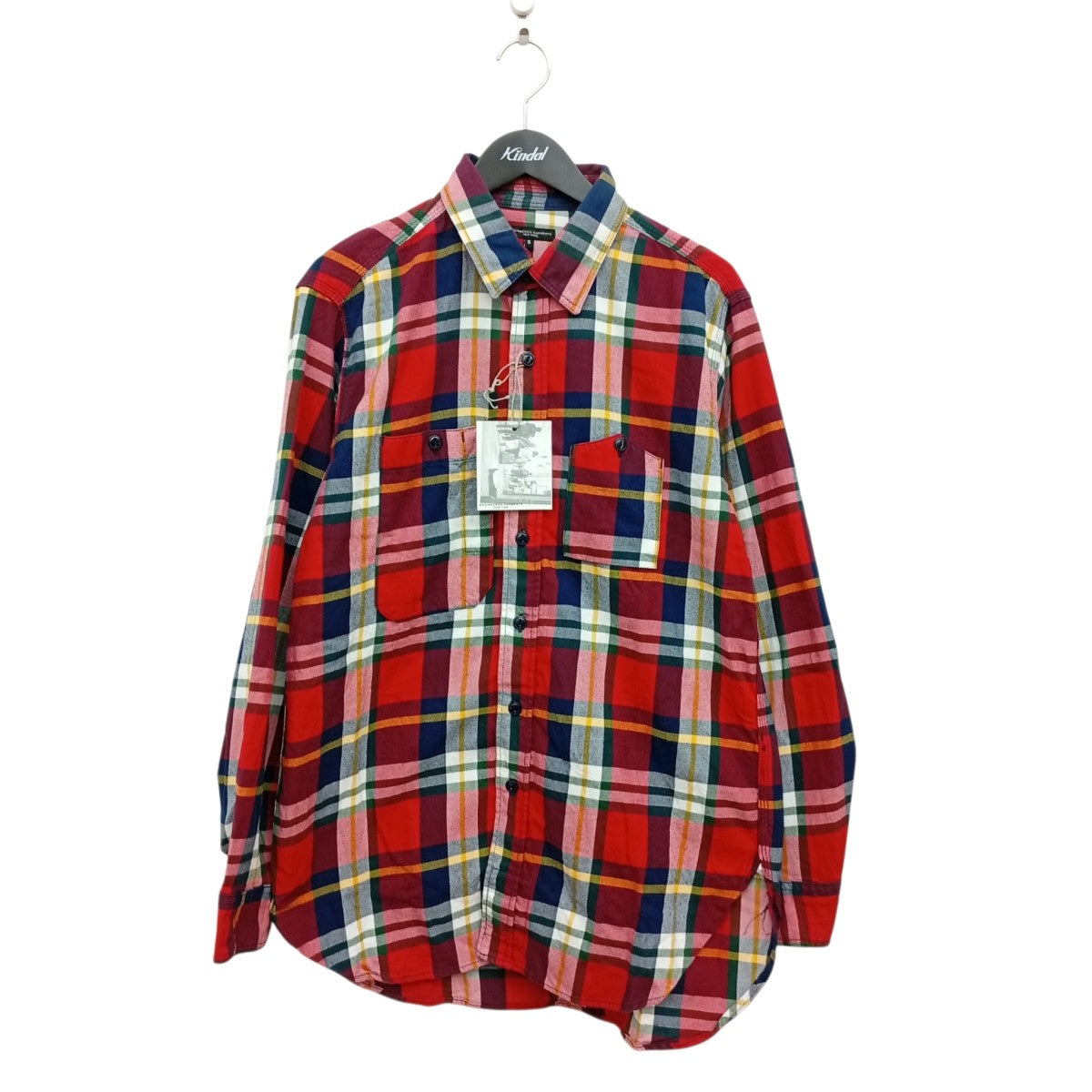Engineered Garments チェックロングスリーブシャツ 古着・中古-1枚目のアイテム画像