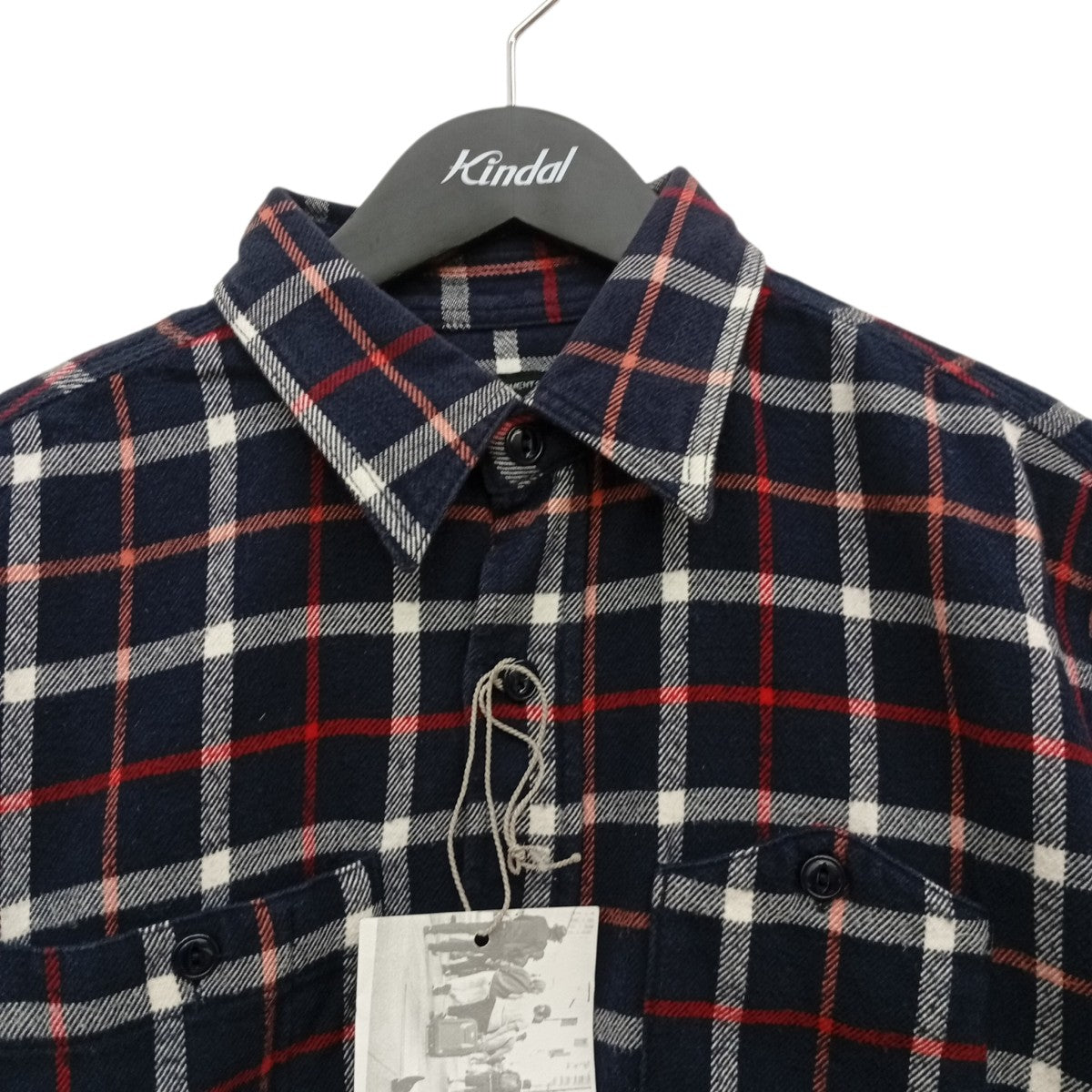 Engineered Garments チェックロングスリーブシャツ 古着・中古-5枚目のアイテム画像