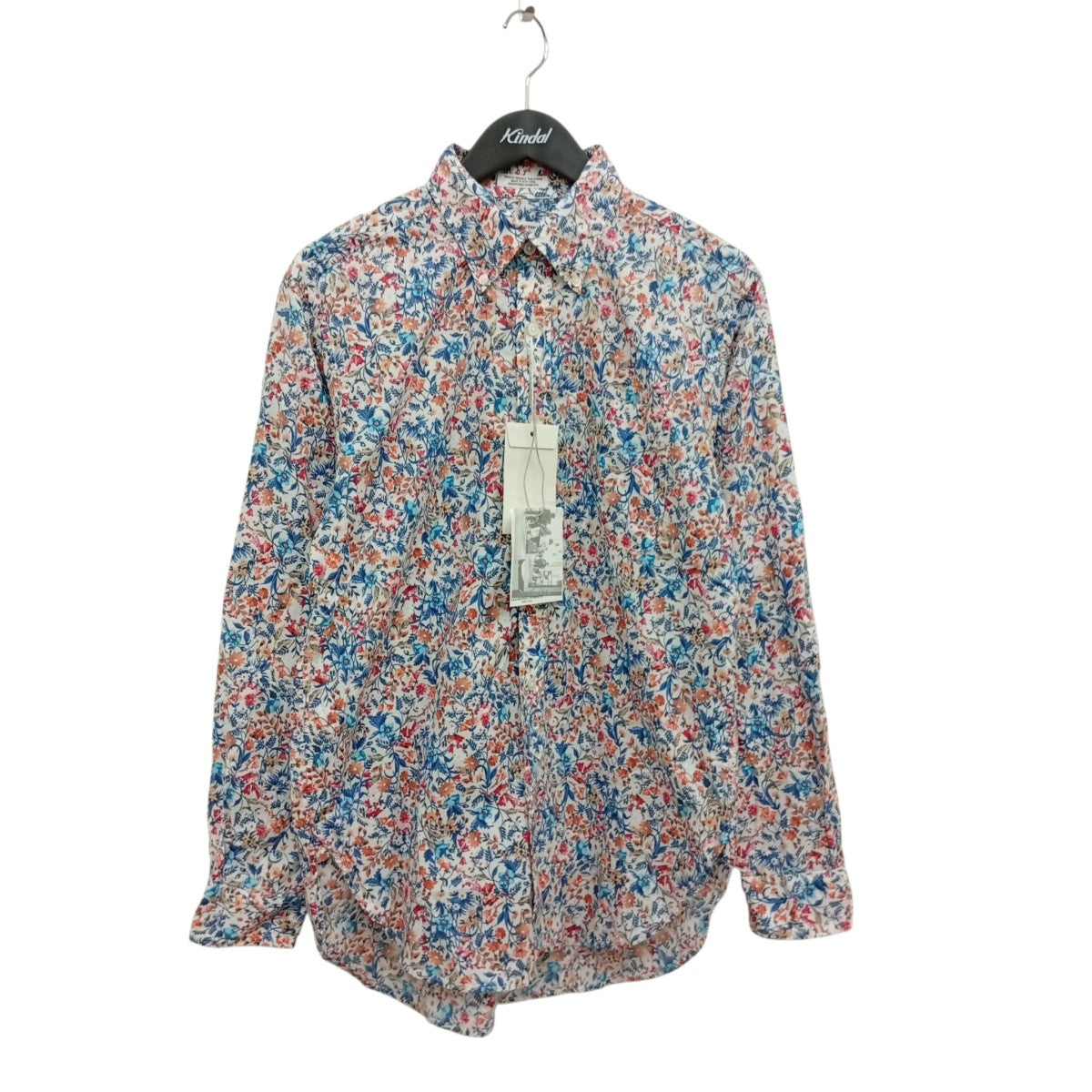 Engineered Garments 花柄ロングスリーブシャツ 古着・中古-1枚目のアイテム画像