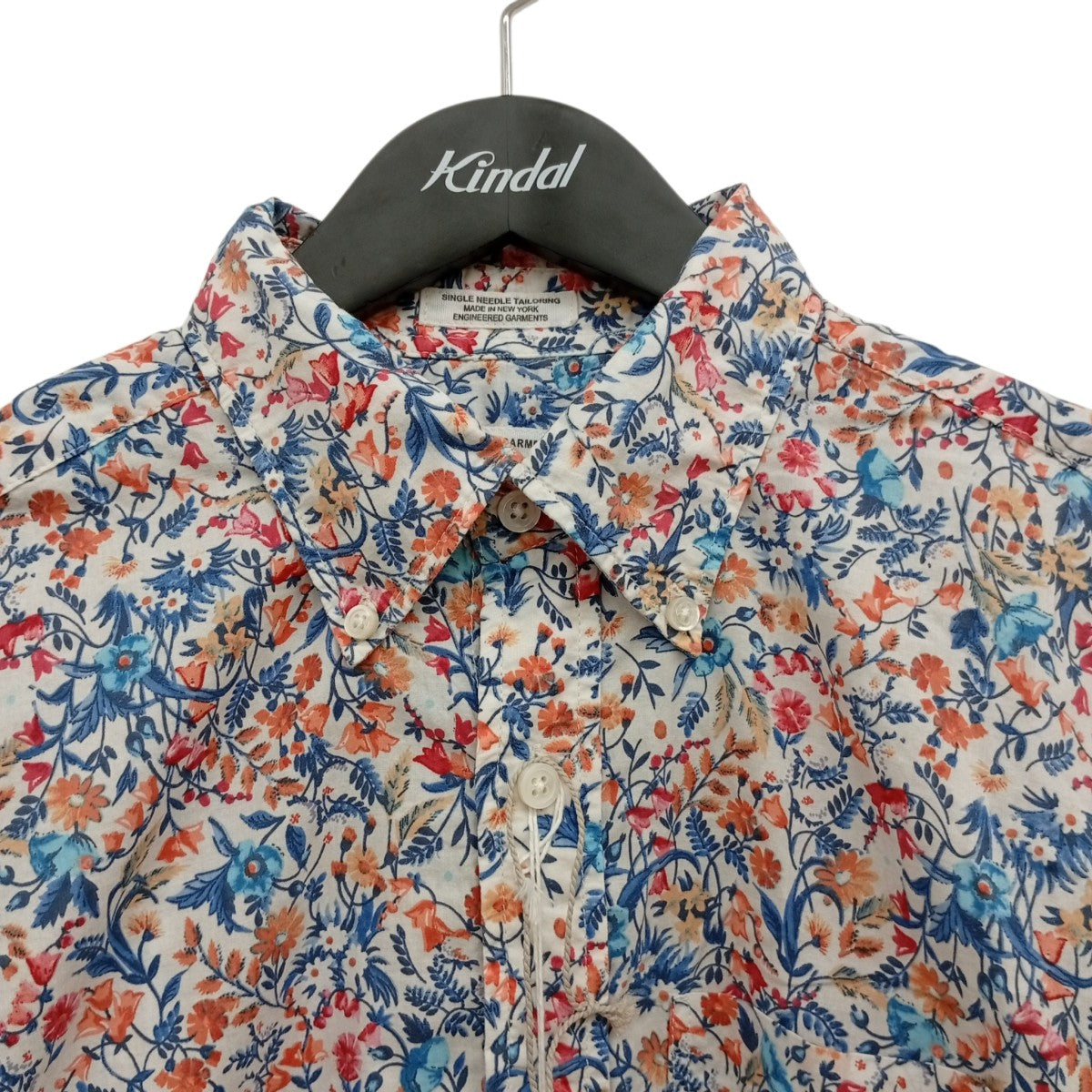 Engineered Garments 花柄ロングスリーブシャツ 古着・中古-5枚目のアイテム画像