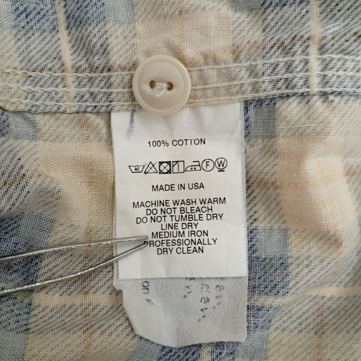 Engineered Garments チェックロングスリーブシャツ 古着・中古-6枚目のアイテム画像