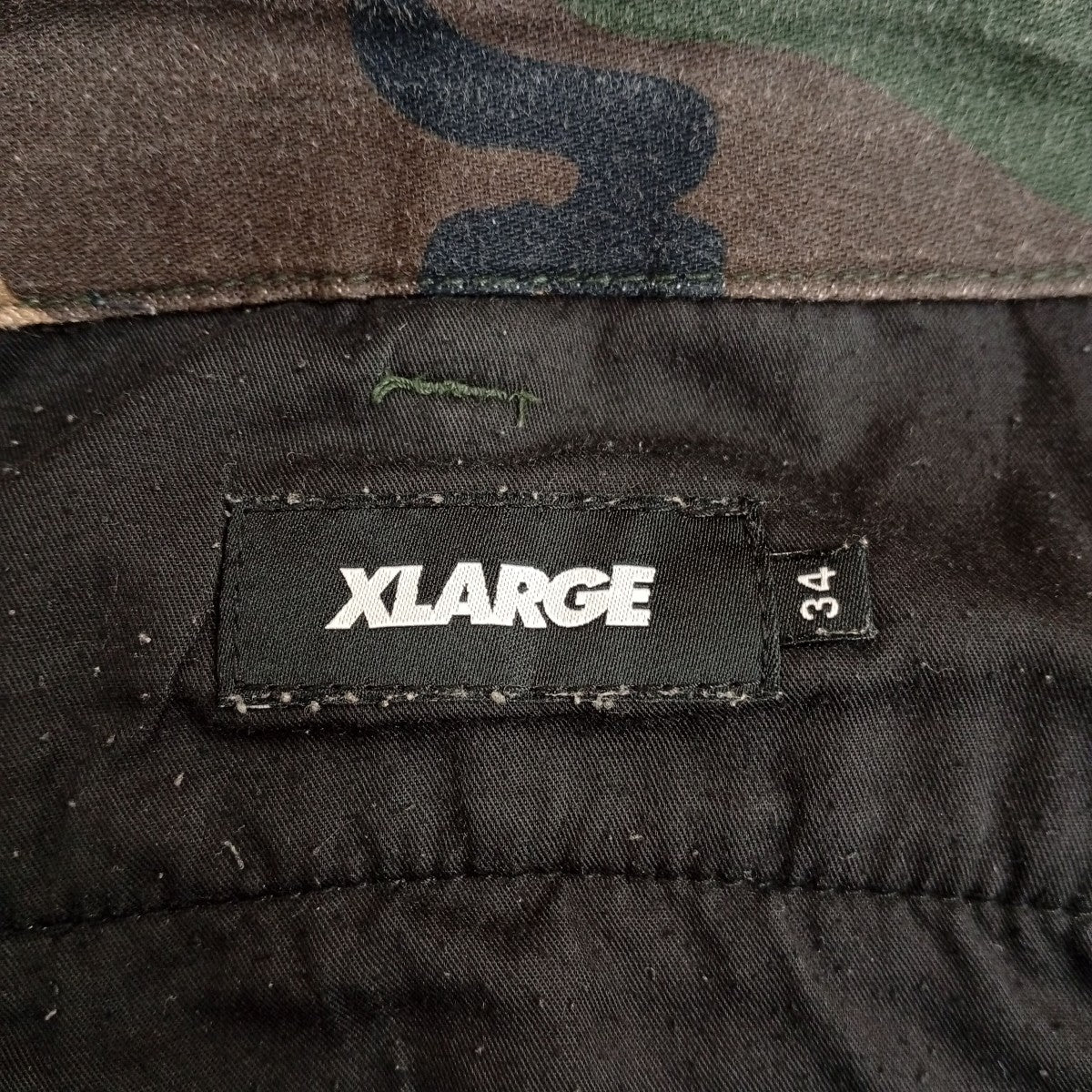 X-LARGE カモフラージュ柄カーゴパンツ101213031006 古着・中古-4枚目のアイテム画像