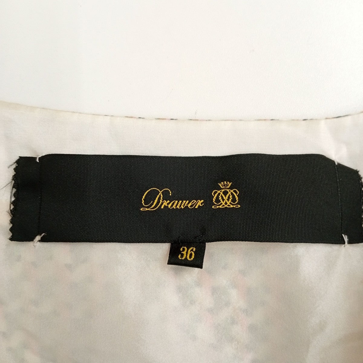 Drawer 総柄ワンピース6526-299-0327 古着・中古-5枚目のアイテム画像