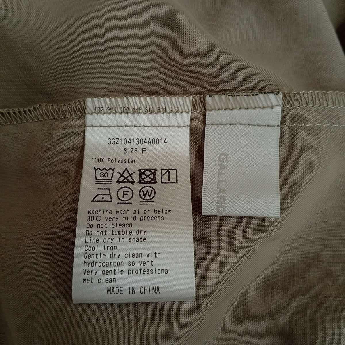 GALLARDA GALANTE シャツブラウスGGZ1041304A0014 古着・中古-3枚目のアイテム画像