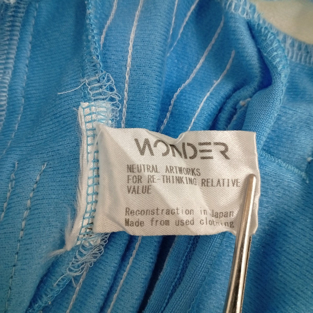 WONDER アディダスリメイクパンツ 古着・中古-3枚目のアイテム画像