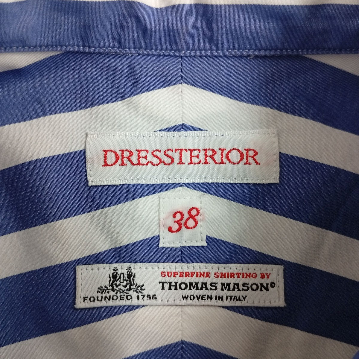 DRESSTERIOR ストライプワンピース085-58052 古着・中古-5枚目のアイテム画像