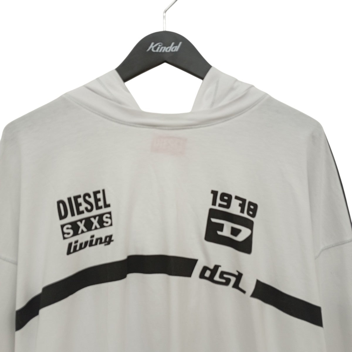 DIESEL(ディーゼル) T-BOXT-LS-HOOD-RIB フード長袖TシャツA22003