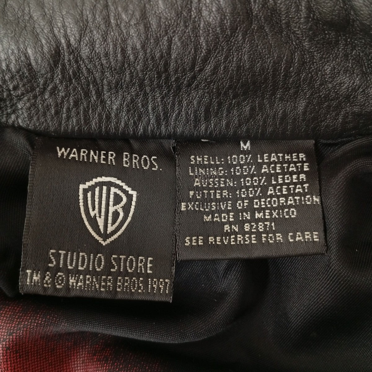 90s Vintage Betman Warner Brosレザージャケット