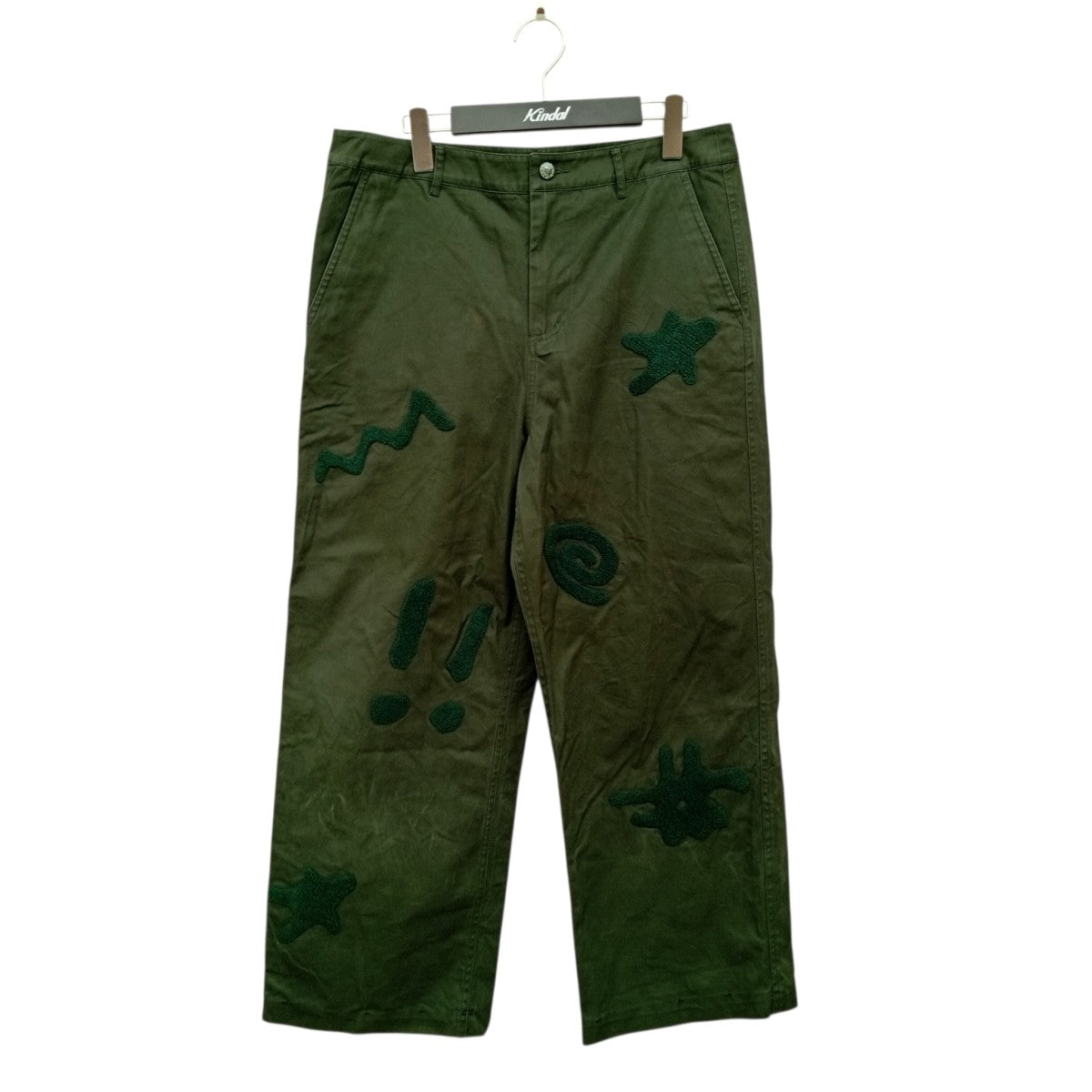 Chenille Symbols Four Pocket Pantパンツ