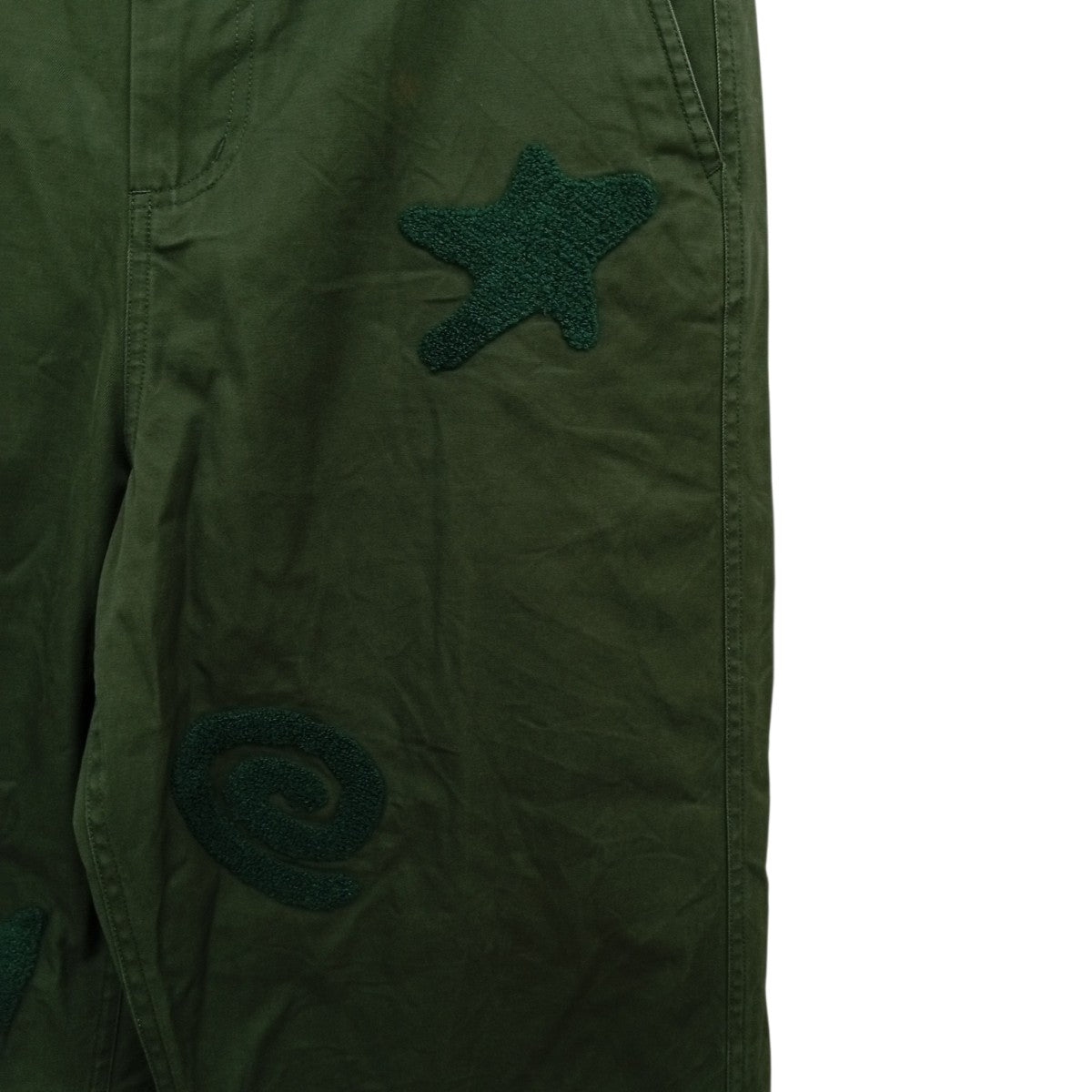 Chenille Symbols Four Pocket Pantパンツ
