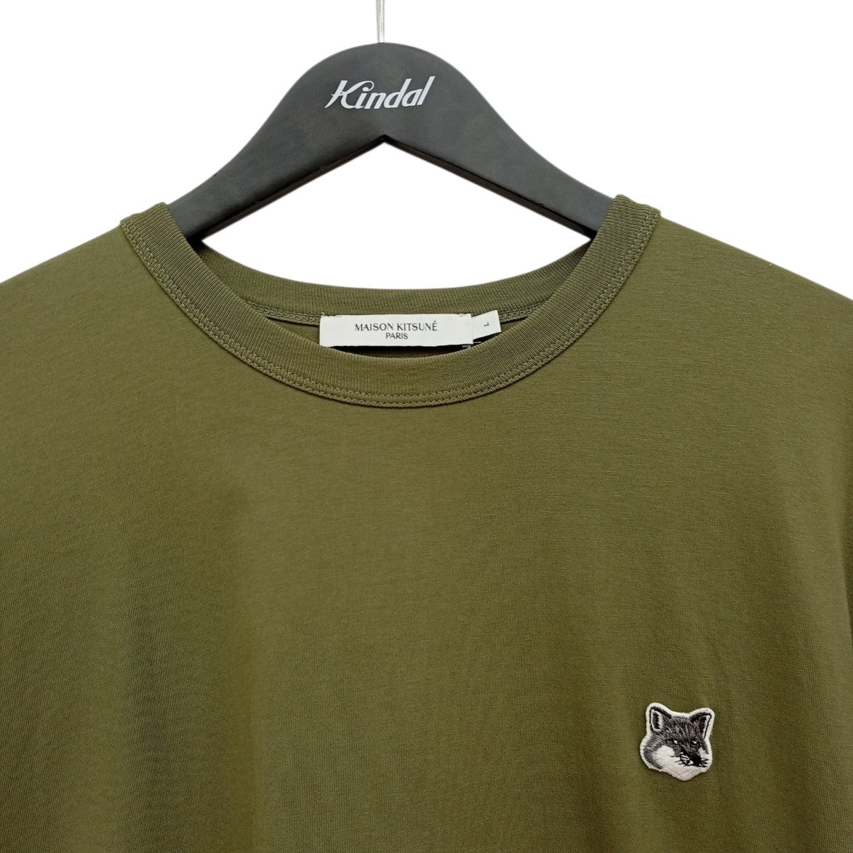 MAISON KITSUNE フォックスヘッドパッチTシャツIM00113KJ0008 古着・中古-5枚目のアイテム画像