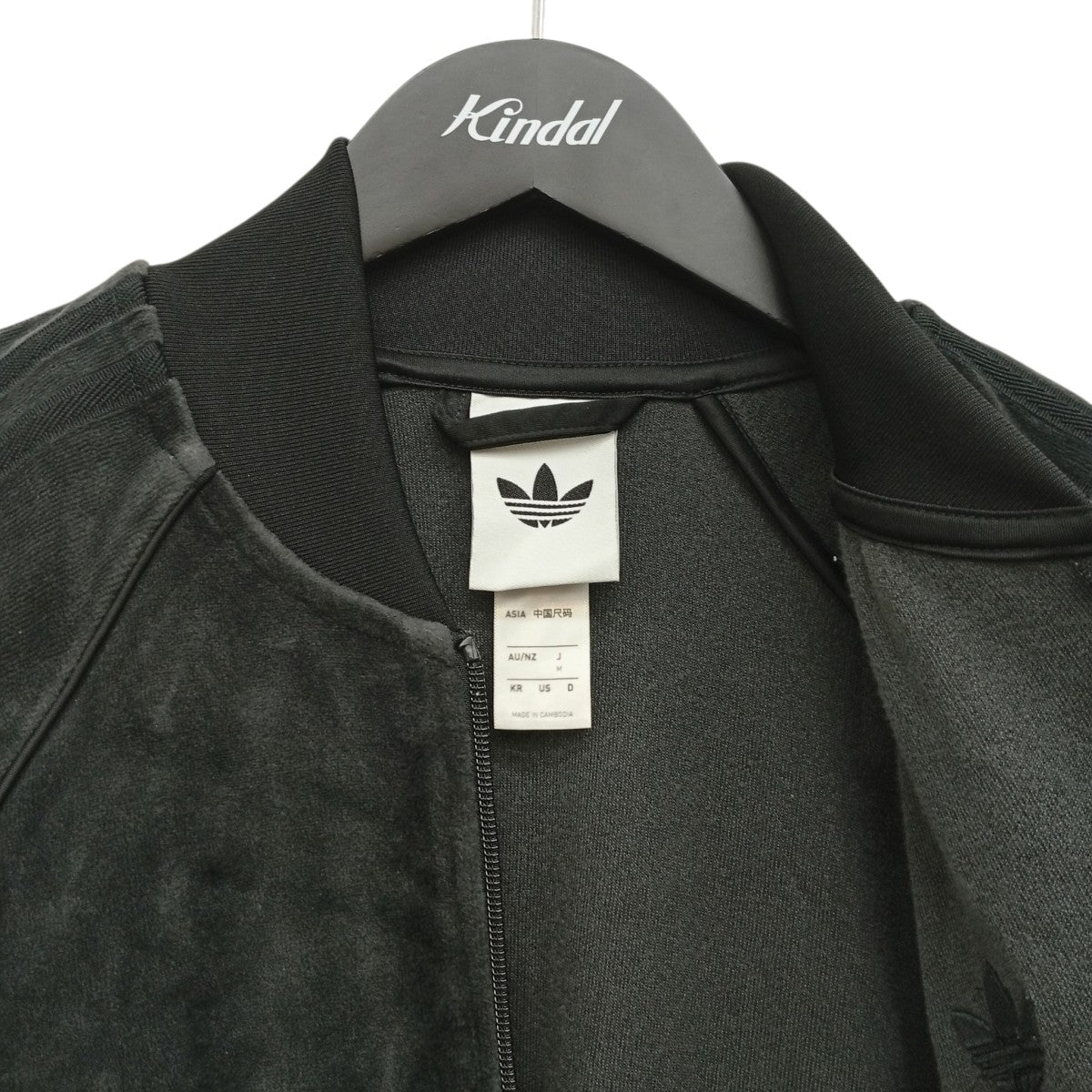 adidas アディカラー ベロア トラックトップジャケットJX1559 古着・中古-7枚目のアイテム画像