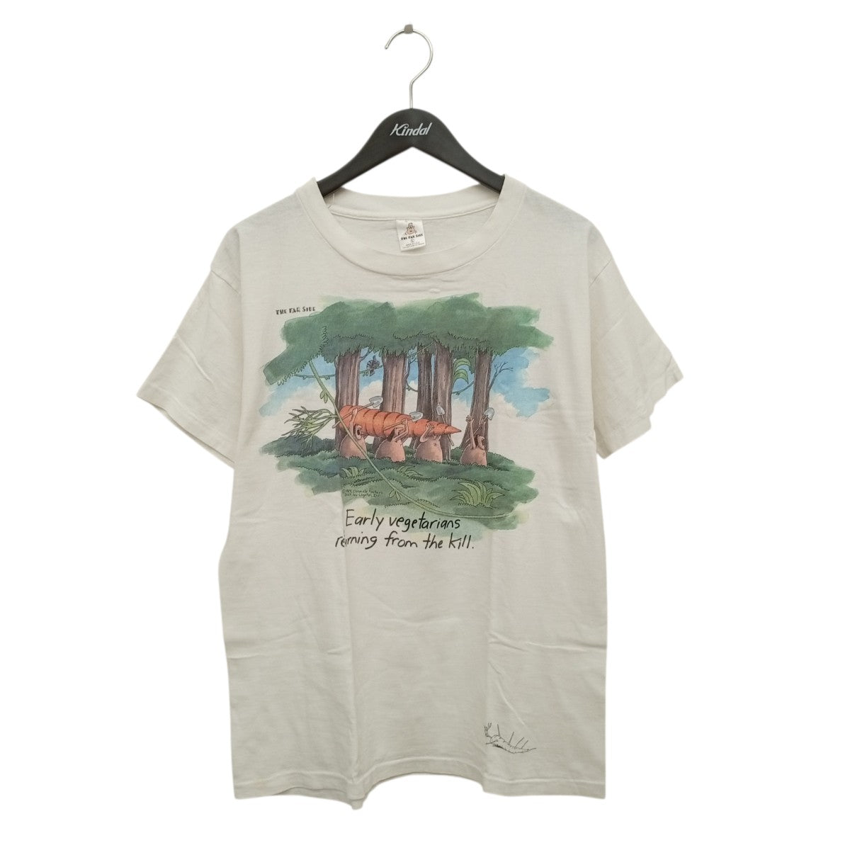 THE FAR SIDE 90s USA製 シングルステッチ c1984半袖カットソー 古着・中古-1枚目のアイテム画像