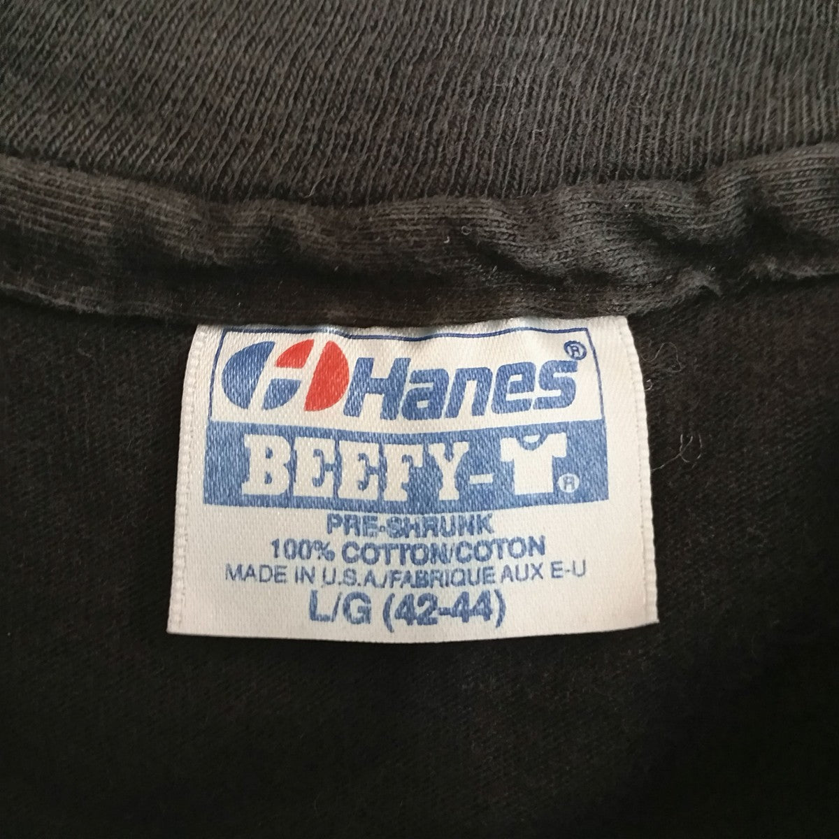Hanes 80s USA製半袖カットソー 古着・中古-4枚目のアイテム画像