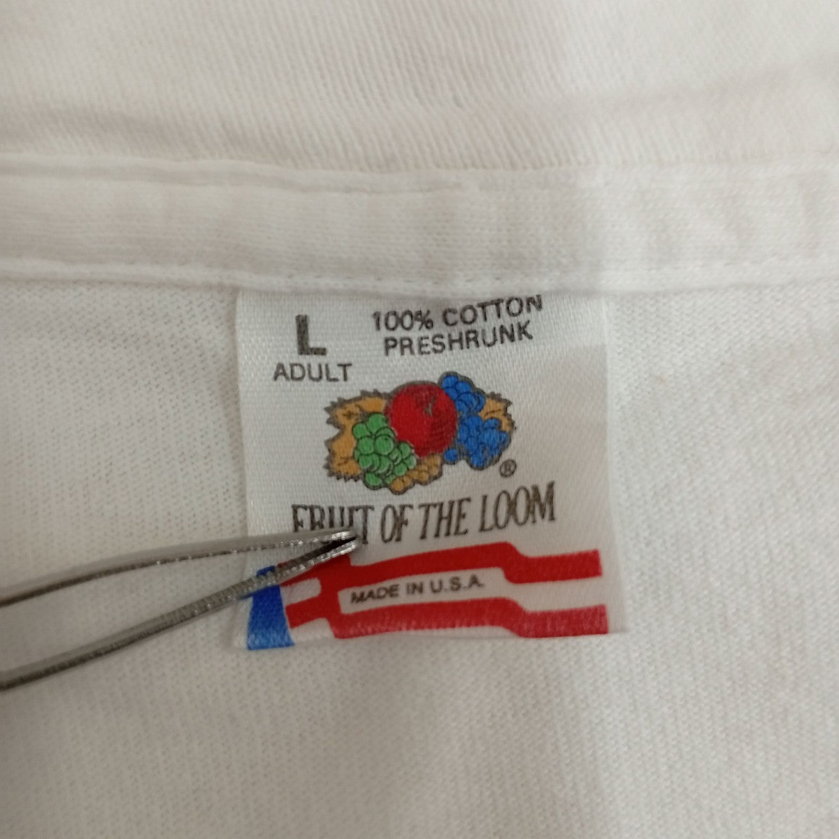 FRUIT OF THE LOOM 90s シングルステッチ半袖カットソー 古着・中古-8枚目のアイテム画像