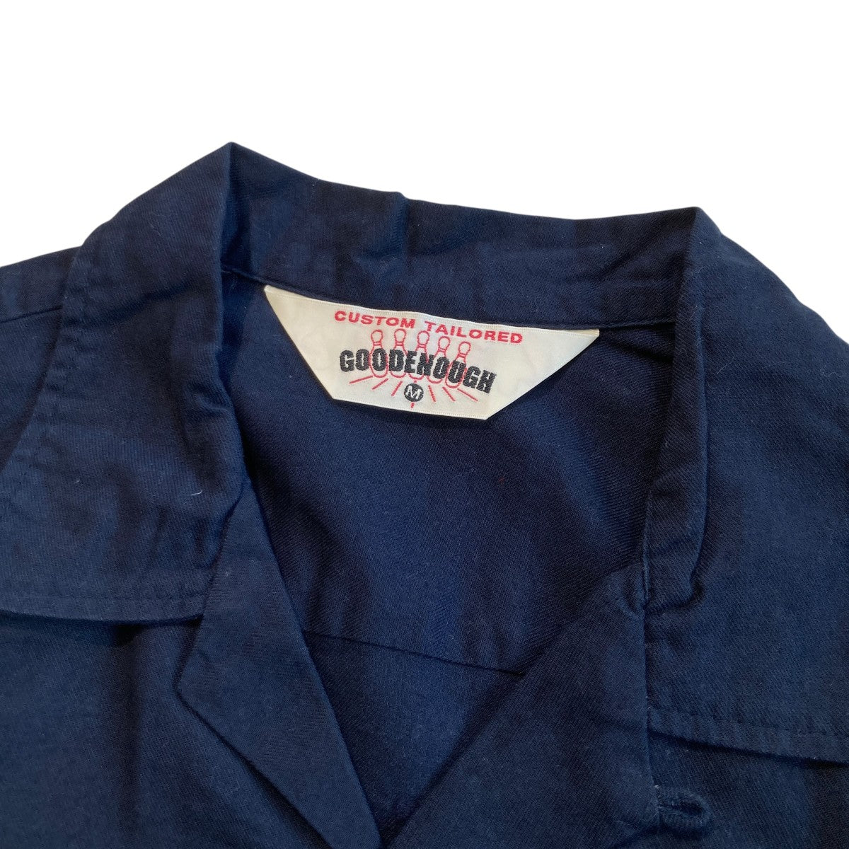 バック刺繍ボーリングシャツ