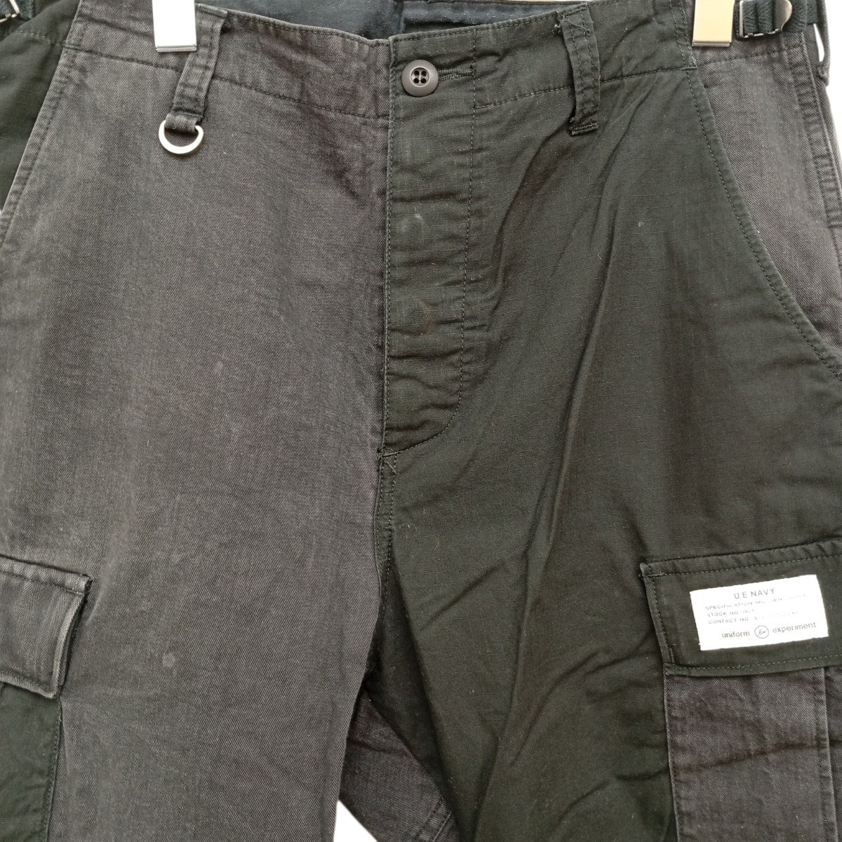 FABRIC MIX CARGO PANTSカーゴパンツUE-202005