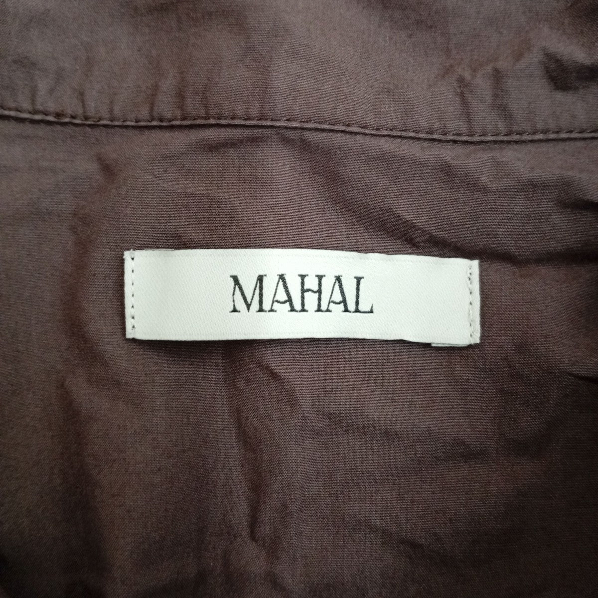 MAHAL エンブロイダリー長袖シャツ 古着・中古-3枚目のアイテム画像