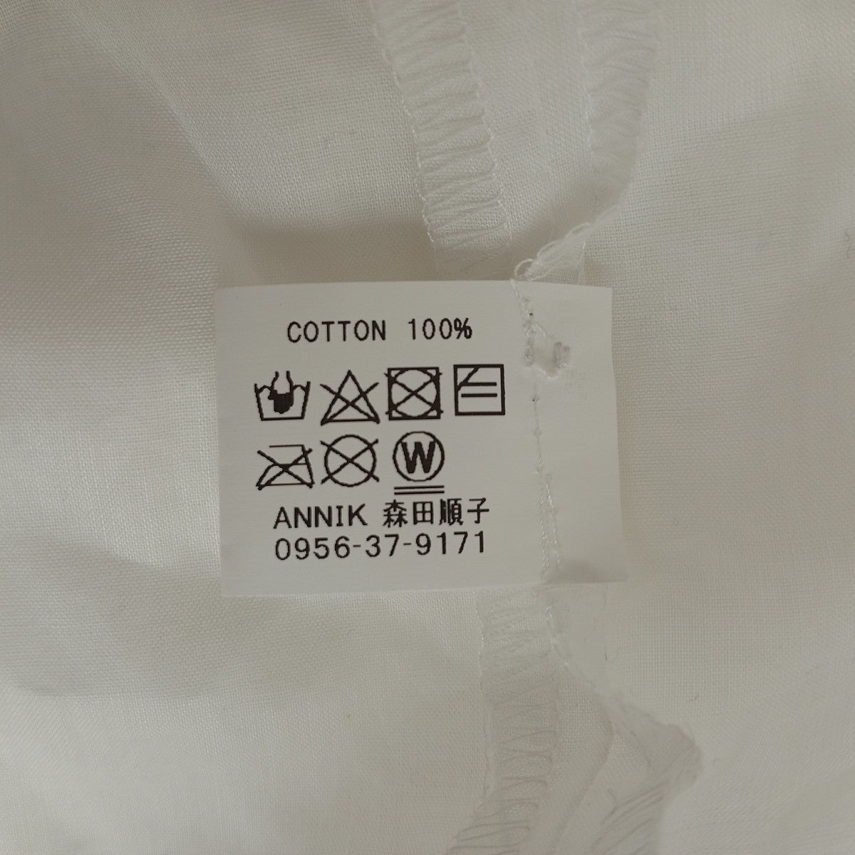 ANNIK ブラウス0956-37-9171 古着・中古-4枚目のアイテム画像