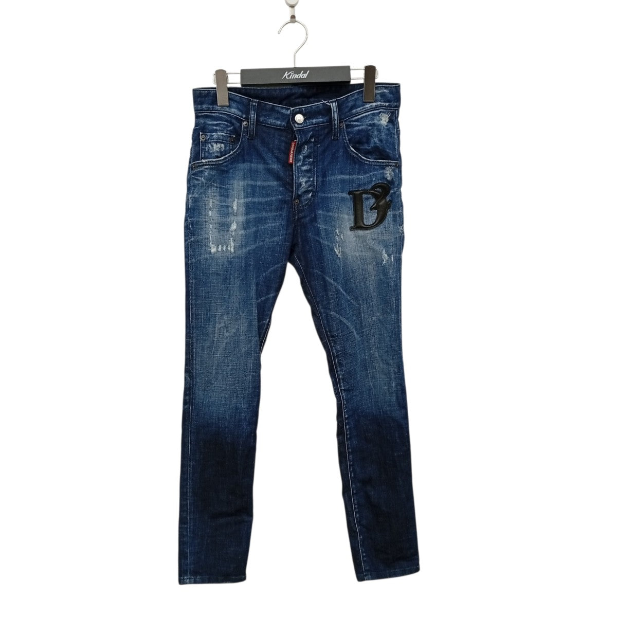 Skater Jean レザーパッチデニムパンツS74LB1721