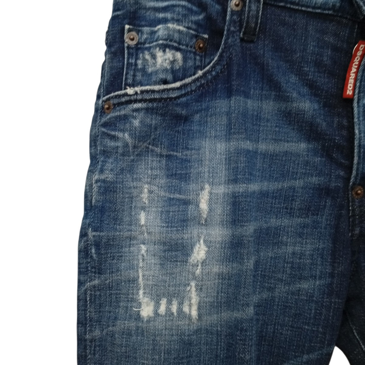 DSQUARED2 Skater Jean レザーパッチデニムパンツS74LB1721 古着・中古-6枚目のアイテム画像