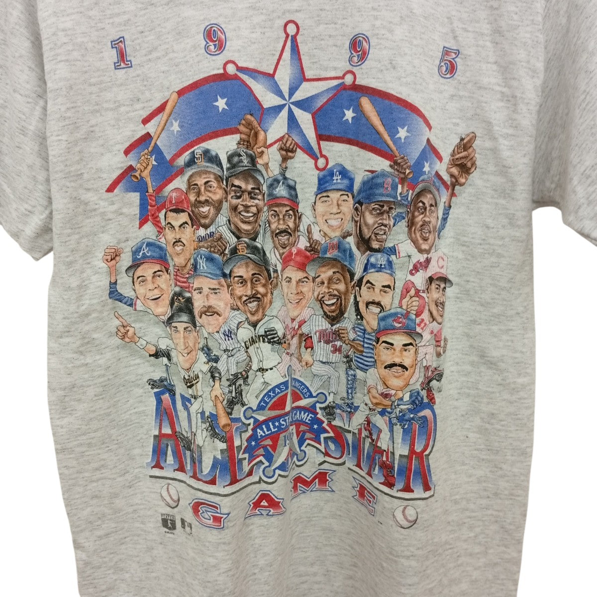 USED MLB オールスター 1995年 野茂英雄 USA製半袖カットソー 古着・中古-7枚目のアイテム画像
