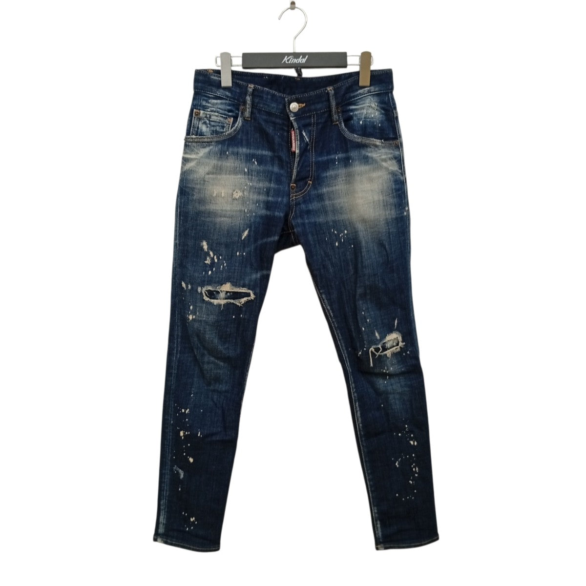 DSQUARED2 23SSダメージ加工デニムパンツS74LB1232 古着・中古-1枚目のアイテム画像