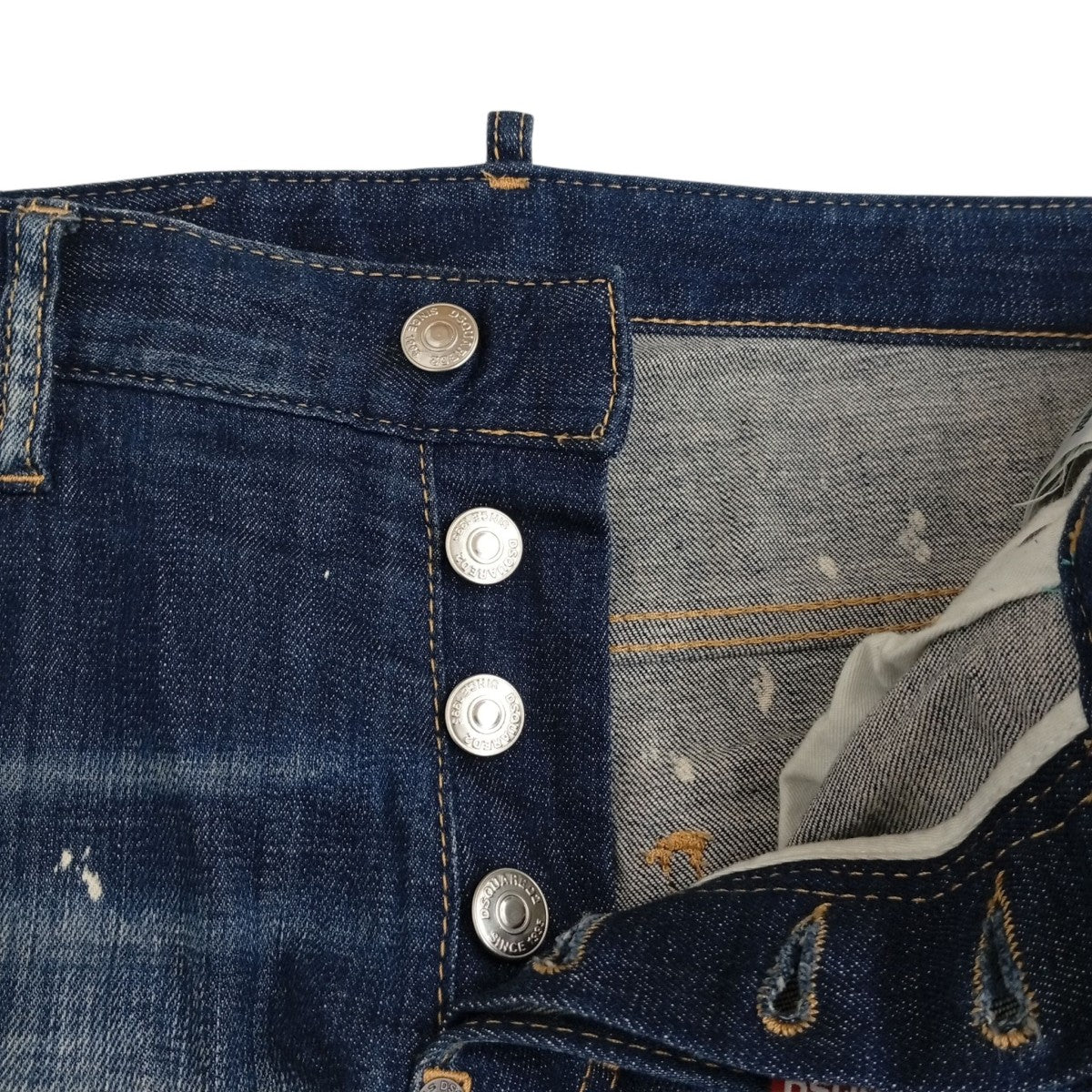 DSQUARED2 23SSダメージ加工デニムパンツS74LB1232 古着・中古-3枚目のアイテム画像