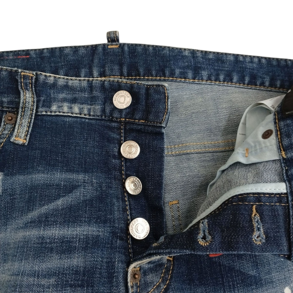 DSQUARED2 kater jeans ダメージ加工デニムパンツS71LB1014 古着・中古-3枚目のアイテム画像