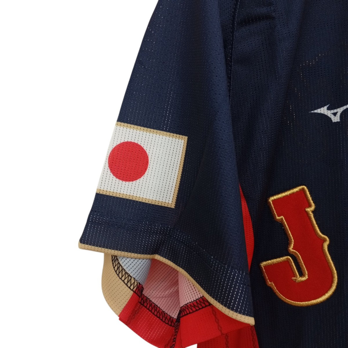 MIZUNO WBCレプリカユニフォーム ビジターベースボールシャツ12JCAU9234 古着・中古-6枚目のアイテム画像
