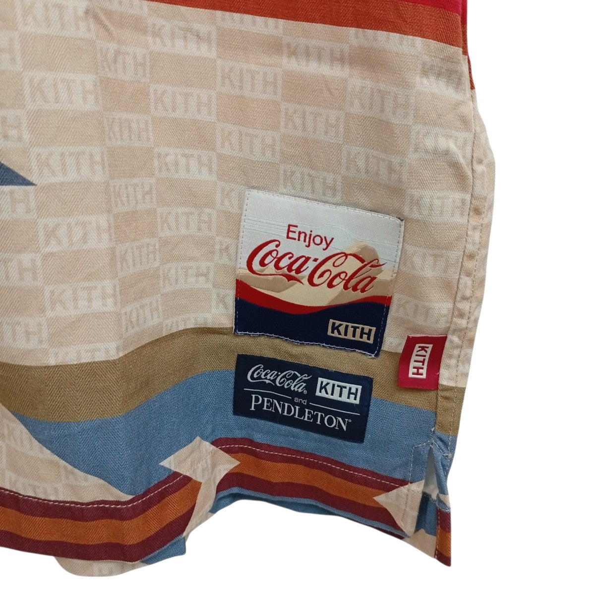 KITH×Coca Cola×PENDLETON 半袖シャツKH3852 古着・中古-6枚目のアイテム画像