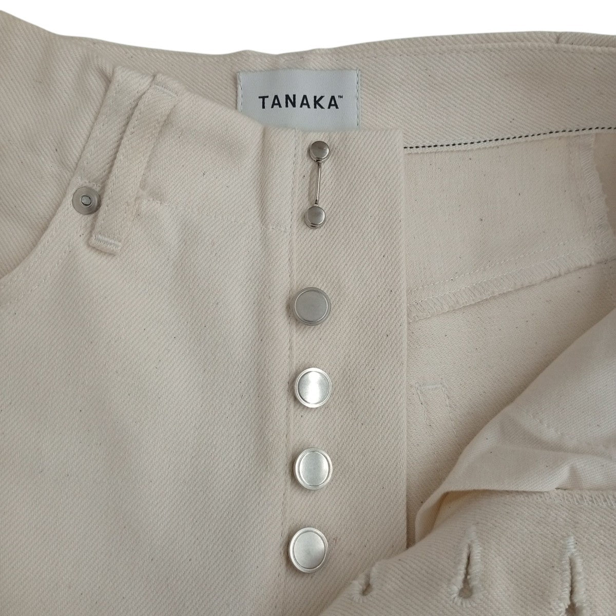TANAKA 25SSTHE JEAN TROUSERS ROSEパンツST-2YR 古着・中古-3枚目のアイテム画像