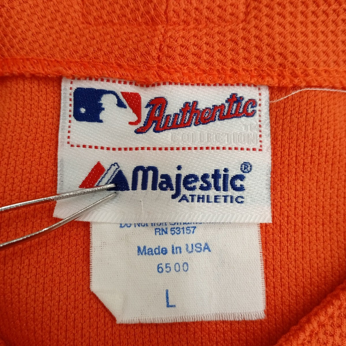 Majestic Athletic Metsベースボールシャツ 古着・中古-3枚目のアイテム画像