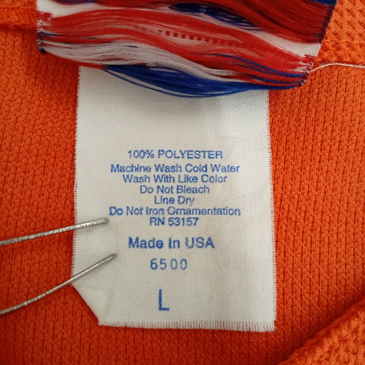 Majestic Athletic Metsベースボールシャツ 古着・中古-4枚目のアイテム画像
