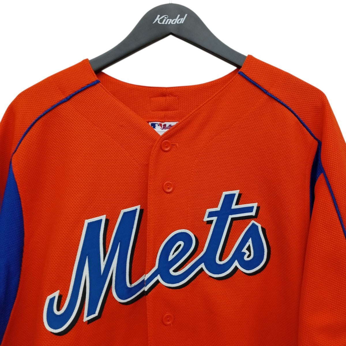 Majestic Athletic Metsベースボールシャツ 古着・中古-6枚目のアイテム画像