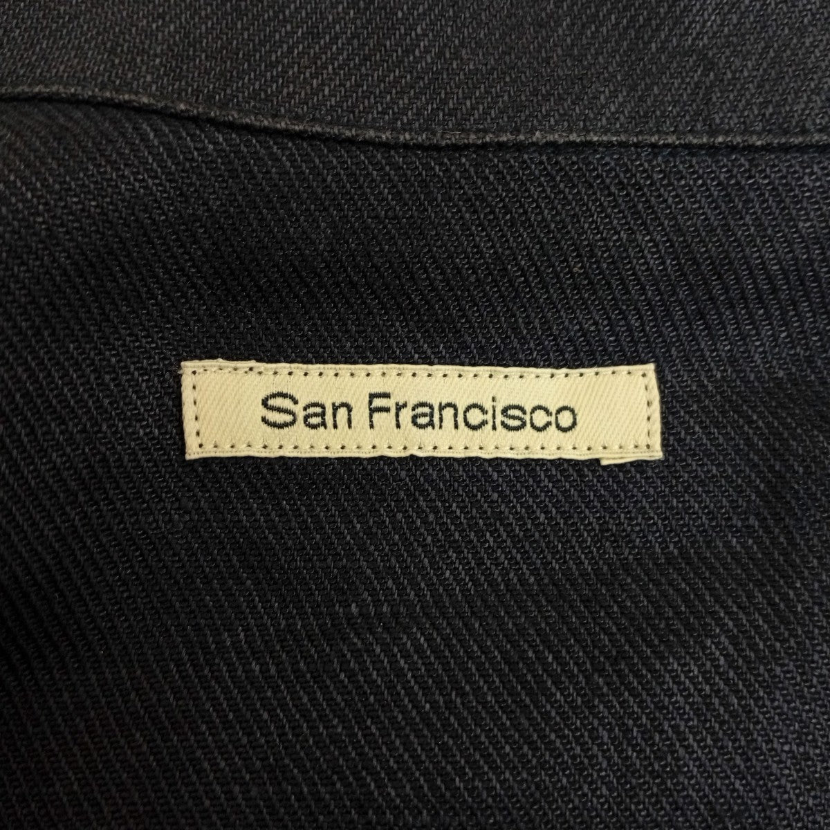 san francisco リネンジャケット700080952 古着・中古-3枚目のアイテム画像