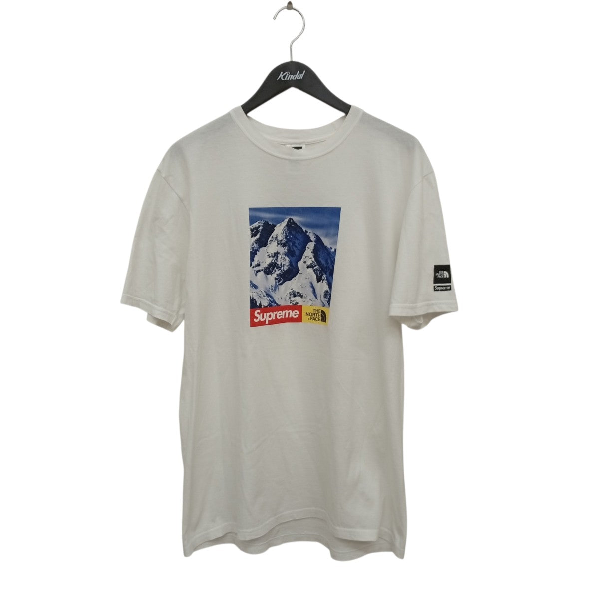 Supreme×THE NORTH FACE Mountain Tee半袖カットソーNT817021 古着・中古-1枚目のアイテム画像