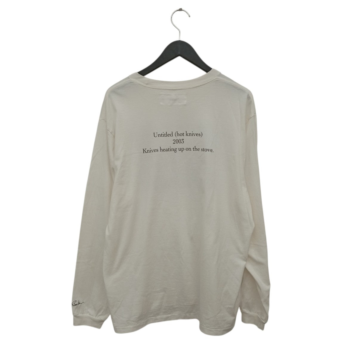 JANE SMITH TIM BARBER hot knives L S L-SHIRT長袖Tシャツ24WCT-#536S 古着・中古-2枚目のアイテム画像