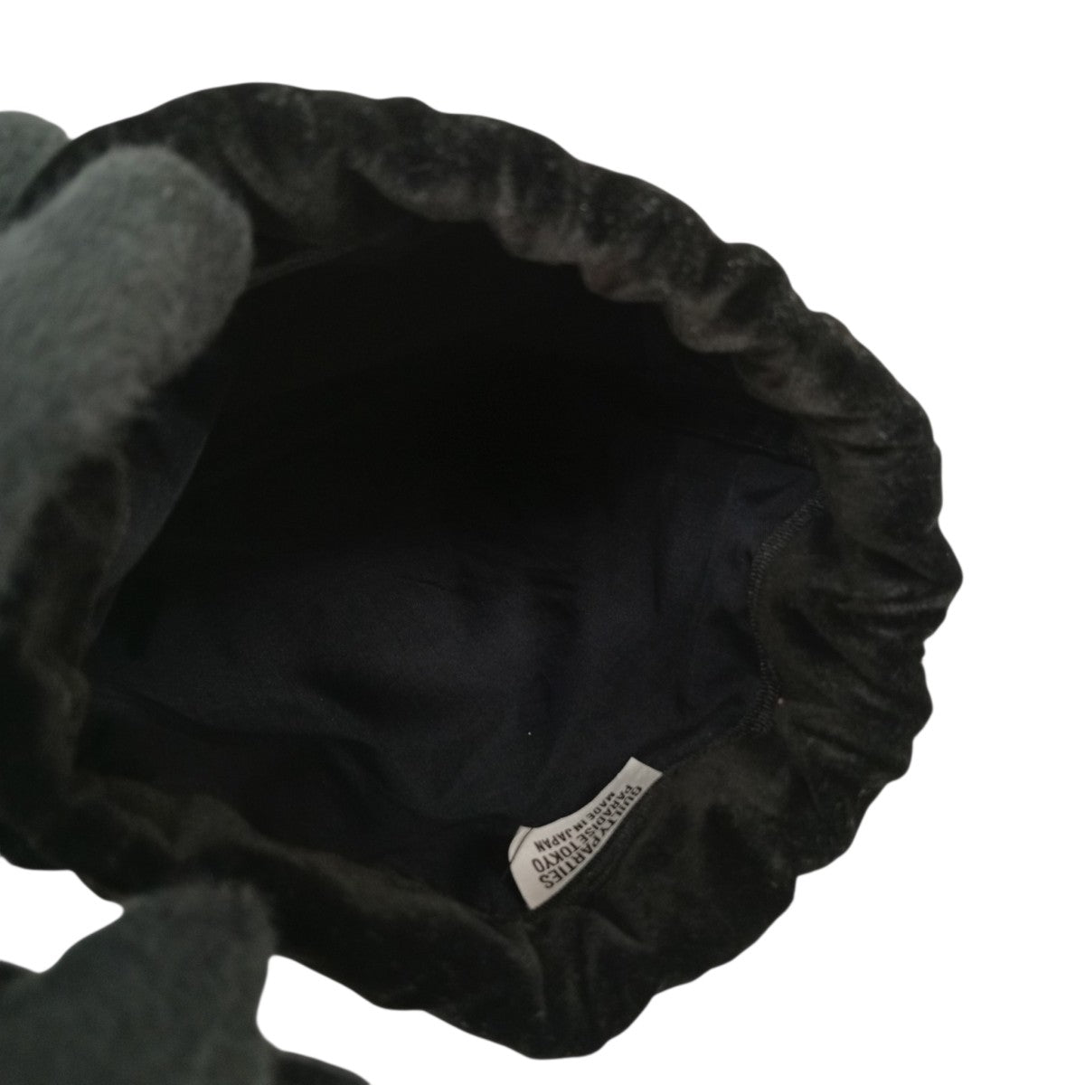 WACKO MARIA VELVET SHOULDER POUCH巾着 古着・中古-6枚目のアイテム画像