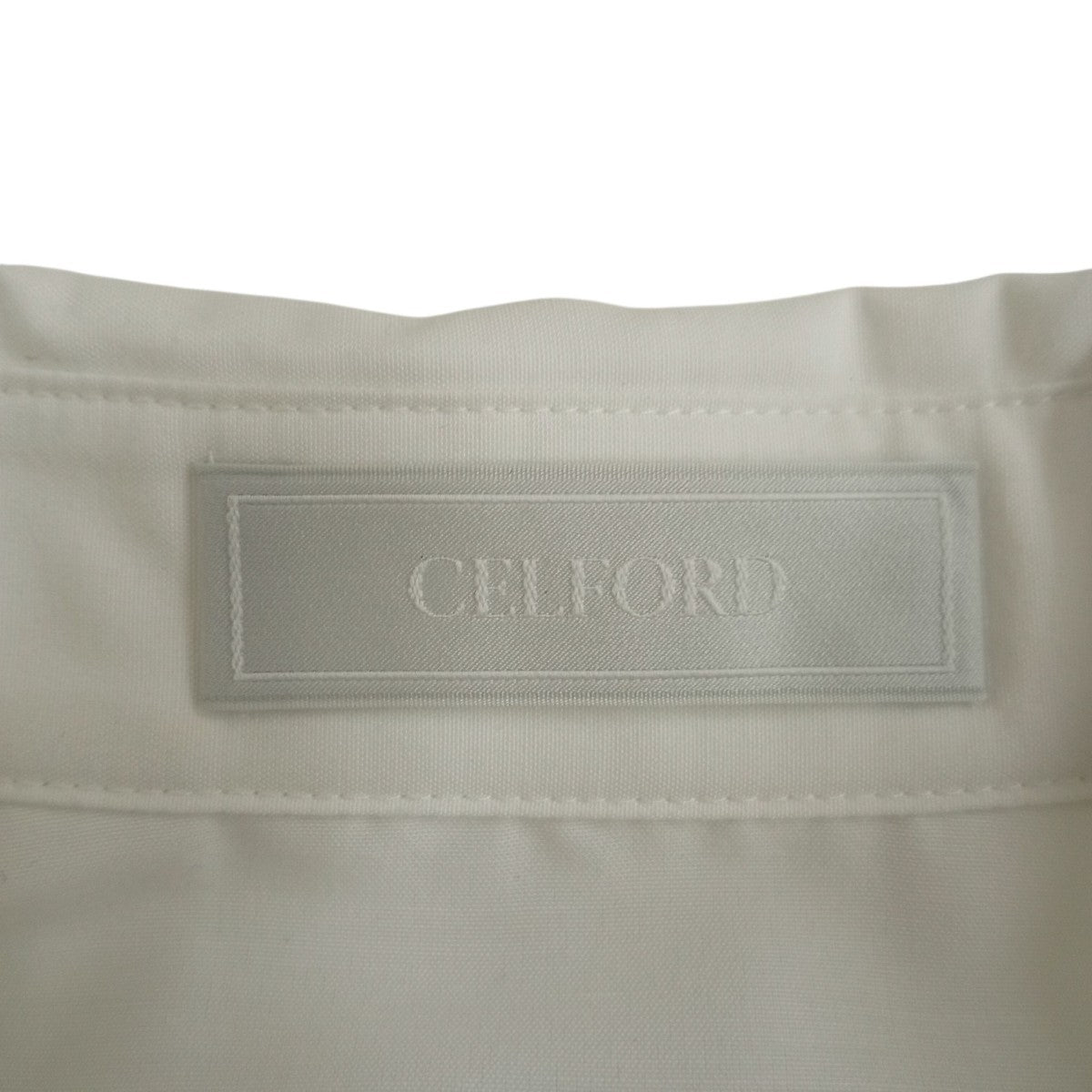 CELFORD ビジュー釦フリルデザインブラウスCWFB231090 古着・中古-3枚目のアイテム画像