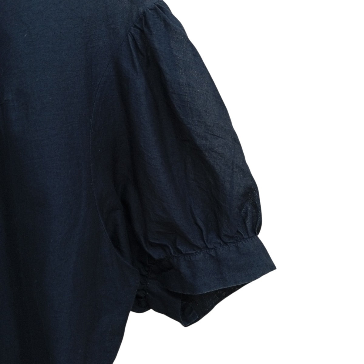 tricot COMME des GARCONS コットン ギャザーシャツワンピースTC-O034 古着・中古-5枚目のアイテム画像