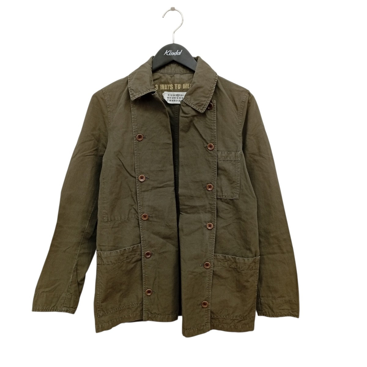 Martin Margiela 6 ここのえタグミリタリーシャツジャケット632K08991515 古着・中古-1枚目のアイテム画像