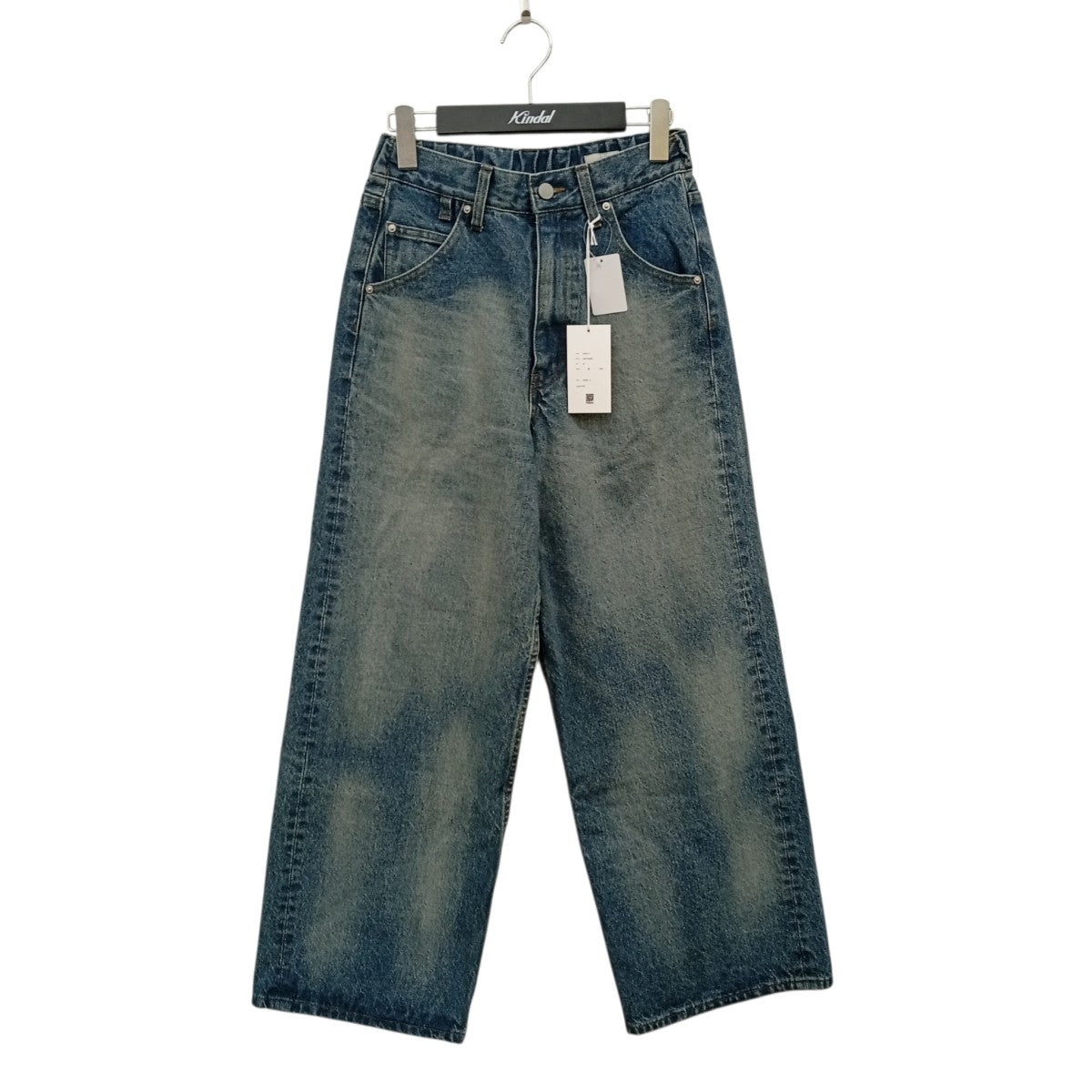 WYM LIDNM LASER FADE STANDARD STRAIGHT DENIMデニムパンツWYpt1777 古着・中古-1枚目のアイテム画像