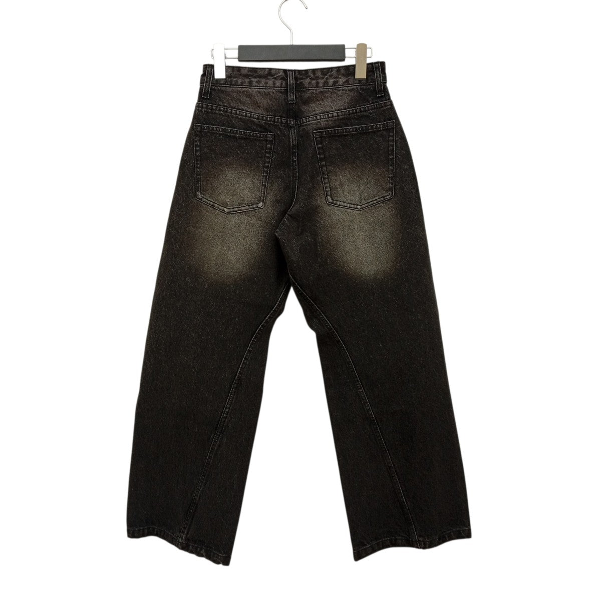 WYM LIDNM VINTAGE WASHED CURVED DENIMデニムパンツWYpt1240 古着・中古-2枚目のアイテム画像