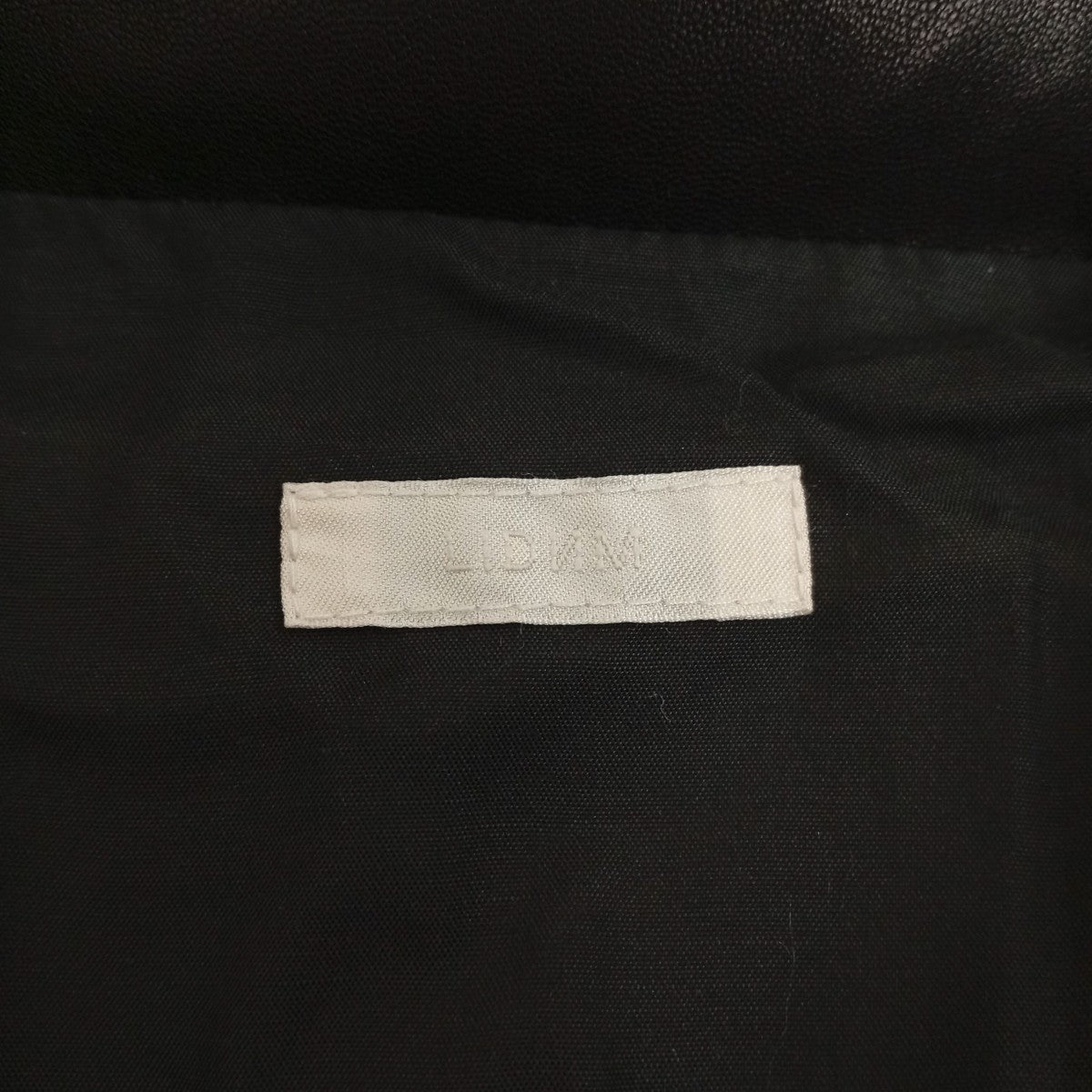 LIDnM Leather Heritage Down Jacketレザーダウンジャケット 古着・中古-3枚目のアイテム画像