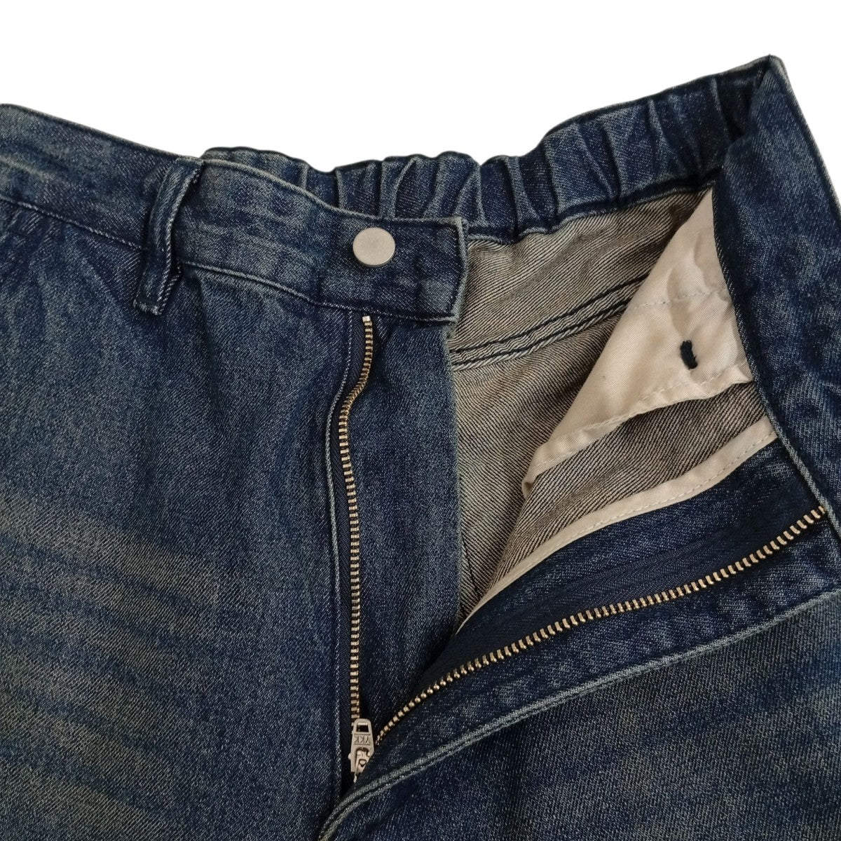 WYM LIDNM CURVED FLARE DENIM SLACKSデニムパンツWYpt1332 古着・中古-3枚目のアイテム画像