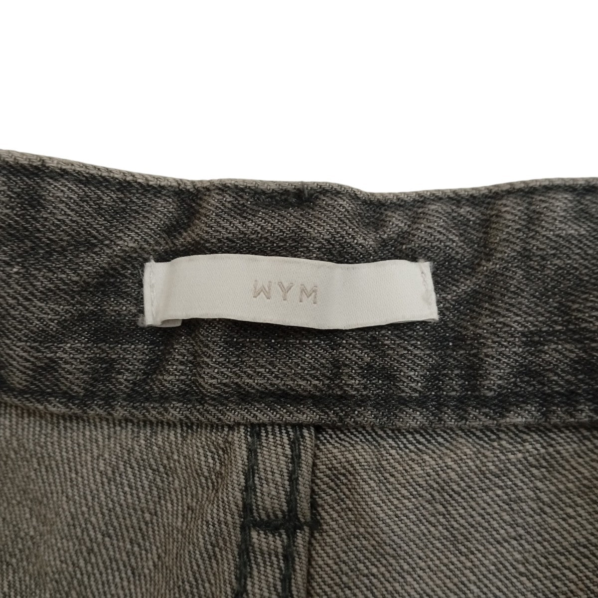 WYM LIDNM VINTAGE WASHED CURVED DENIMデニムパンツ 古着・中古-4枚目のアイテム画像