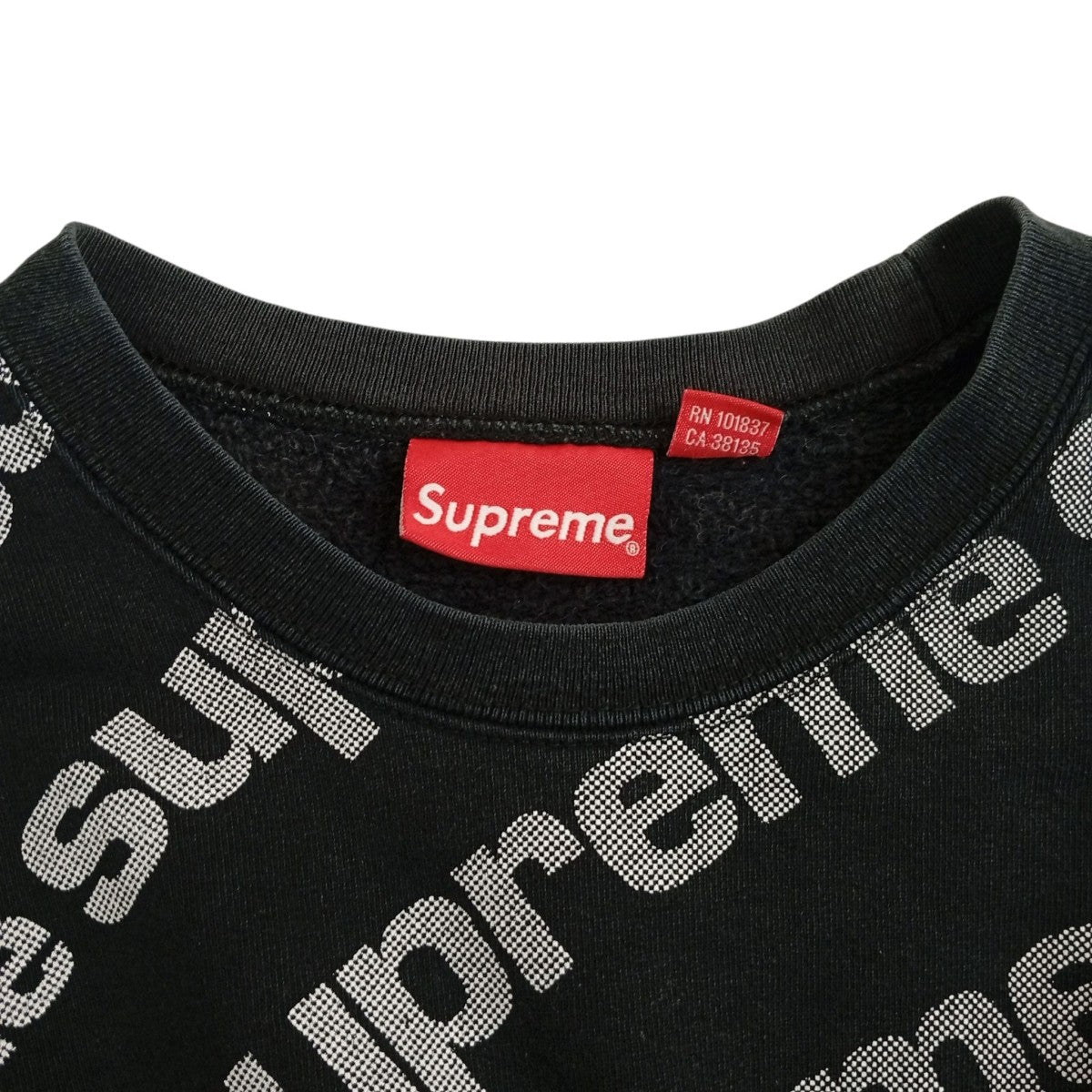 Supreme 20SSRadial Crewneck総柄トレーナー 古着・中古-3枚目のアイテム画像
